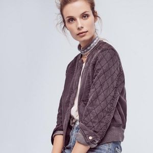 Anthropologie Bomber Jacket